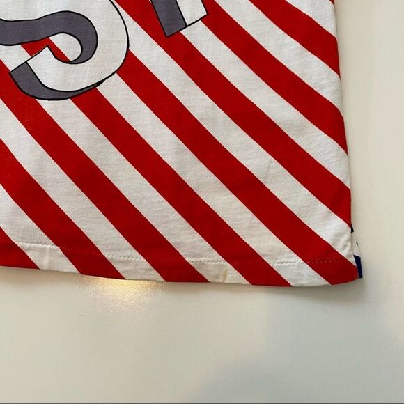 Vintage Olympics Shirt Mens Size Large USA Polo All Over Print America AOP - Picture 13 of 16